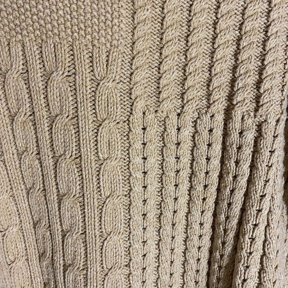 Classic Elements Turtleneck Sweater Multi Stitch … - image 3